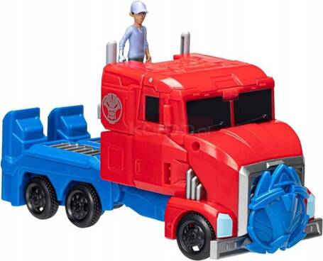 TRANSFORMERS EARTH SPARK FIGURKA Optimus Prime Spin Changer F7663