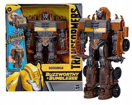 TRANSFORMERS RISE OF THE BEASTS FIGURKA Buzzworthy Bumblebee Smash Changers F3929