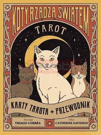 Tarot: Koty rządzą światem. Karty + przewodnik