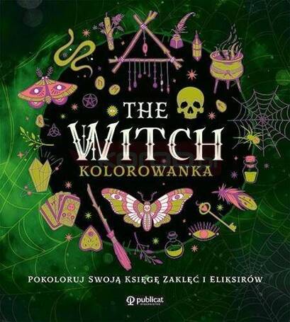 The Witch. Kolorowanka. Pokoloruj swoją księgę...