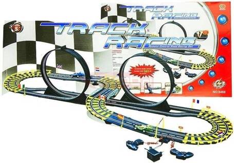 Tor samochodowy Track Racing dwa auta 565cm