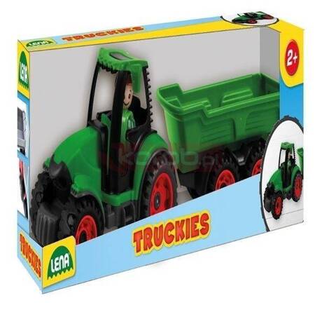 Traktor z przyczepą 38 cm Truckies