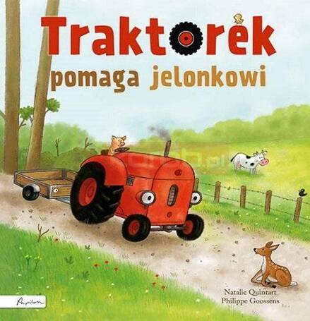 Traktorek pomaga jelonkowi