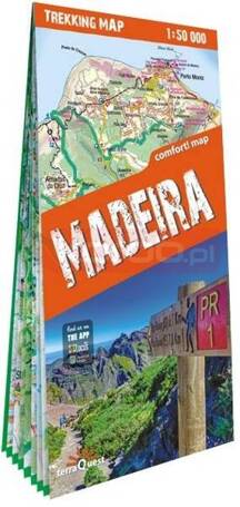 Trekking map Madeira 1:50 000 lam w.2024