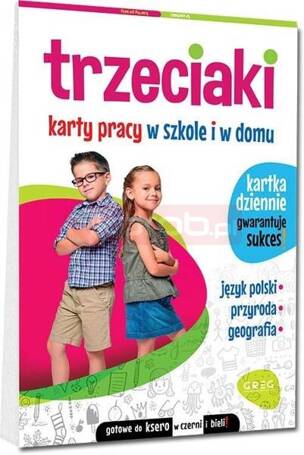 Trzeciaki. Karty pracy w szkole i w domu