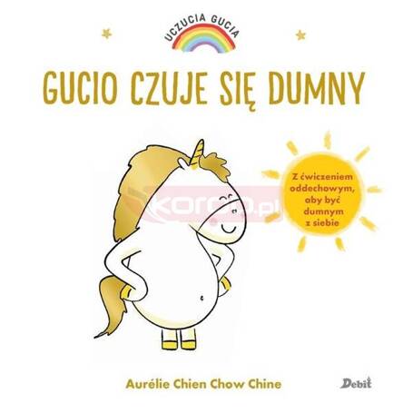 Uczucia Gucia. Gucio czuje się dumny