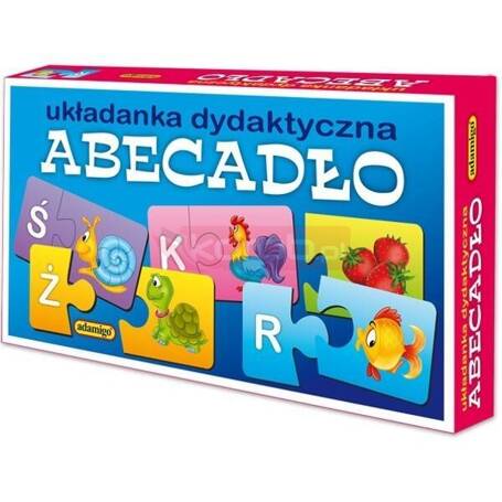 Układanka puzzlowa Abecadło