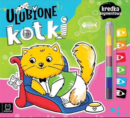 Ulubione kotki. Kredka segmentowa