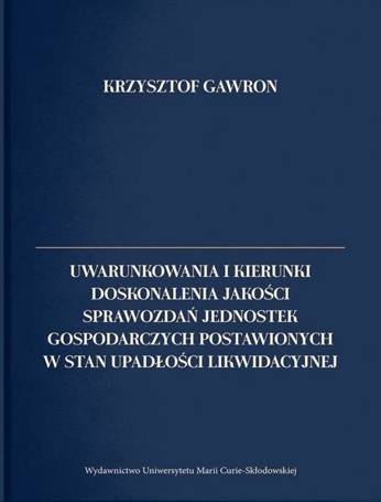 Uwarunkowania i kierunki doskonalenia jakości..