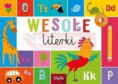 Wesołe literki. Blok z tekturą