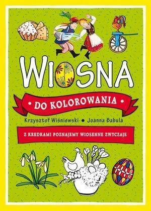 Wiosna do kolorowania. Z kredkami poznajemy..