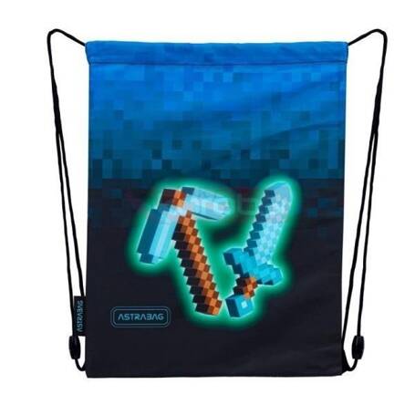 Worek na obuwie Astrabag Blue Pixel AD1 ASTRA