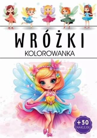 Wróżki. Kolorowanka