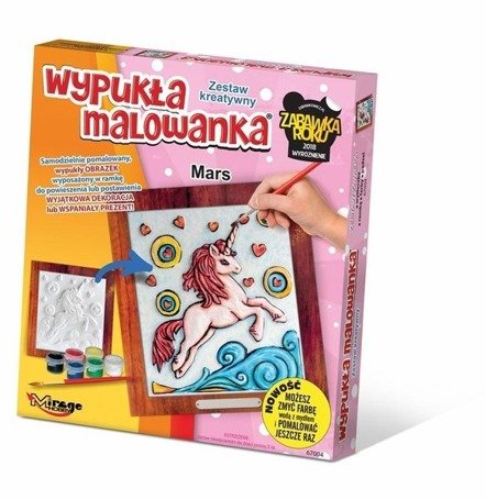 Wypukła malowanka - Jednorożec Mars