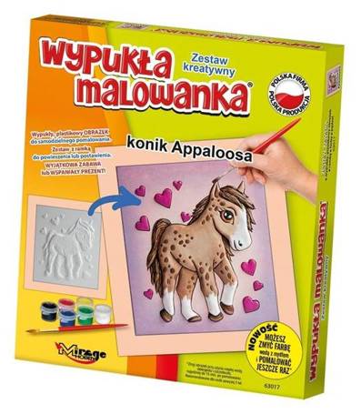 Wypukła malowanka Konik Appaloosa