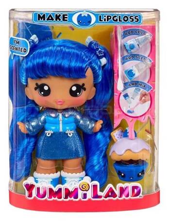 Yummiland Large Doll + Lipgloss Rory Blueberry