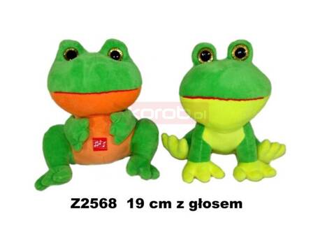 Żaba z głosem 19cm MIX