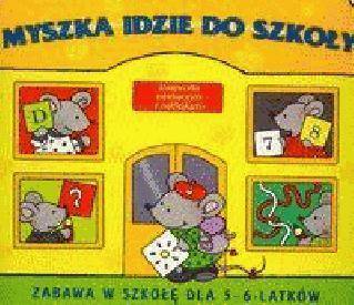 Zabawa w szkołę. Myszka idzie do szkoły - Skrzat