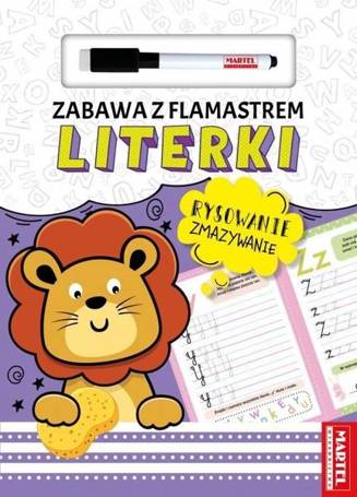 Zabawa z flamastrem. Literki