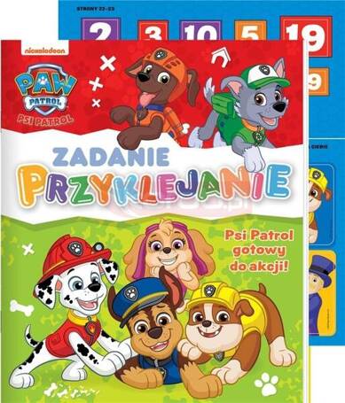 Zadanie Przyklejanie. Psi Patrol gotowy do akcji