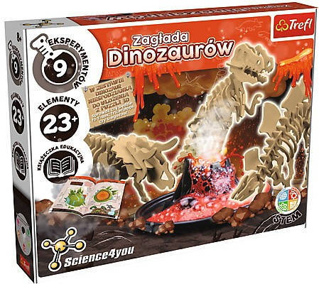 Zestaw edukacjny Zagłada dinozaurów