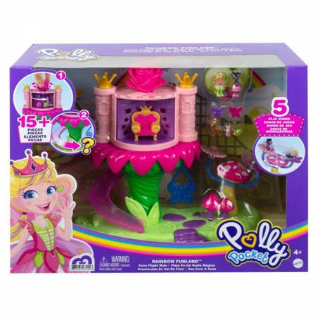 Zestaw figurek Polly Pocket Lunapark Kraina Wróżek GYK43