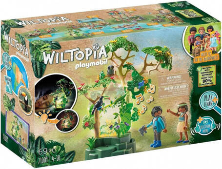 Zestaw figurek Wiltopia 71009 Nocne światło lasu deszczowego