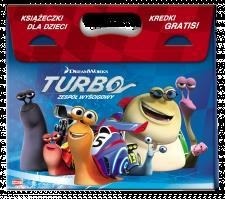 Zestaw książek z kredkami - Turbo