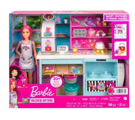 Zestaw z lalką Barbie Cukiernia HGB73