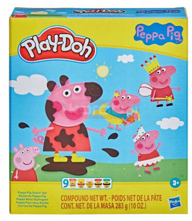 Zestaw z masą plastyczną PlayDoh Świnka Peppa 