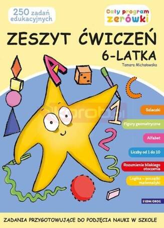 Zeszyt ćwiczeń 6-latka