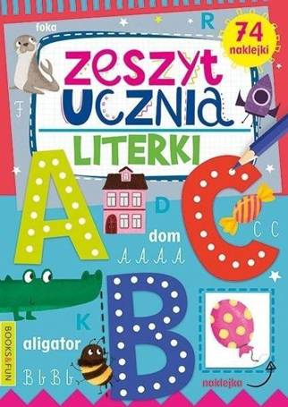 Zeszyt zdolnego ucznia Literki Books and Fun