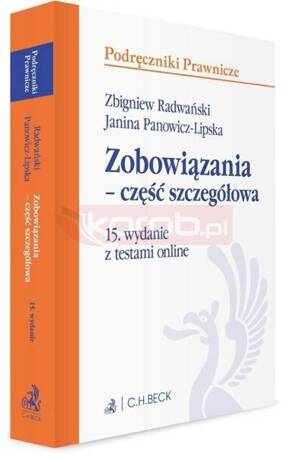 Zobowiązania - część szczegółowa z testami online