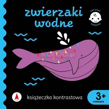 Zwierzaki wodne. Książeczka kontrastowa