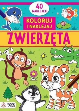 Zwierzęta. Koloruję i naklejam