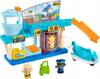 FISHER PRICE LITTLE PEOPLE PORT LOTNICZY zestaw z lotniskiem i samolotem HTJ26