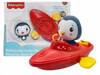 FISHER PRICE NAKRĘCANA ŁÓDECZKA Z FIGURKĄ PINGWINKA dla maluszka