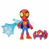 HASBRO SPIDER-MAN SPIDEY WEBSPINNERS F7256 figurka Spidey z pajęczym botem