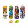 HOT WHEELS Skate Fingerskate zestaw 4 x DESKOROLKA + buty HNG72