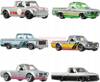 HOT WHEELS THEMED ZAMAC zestaw 6 autek PICKUP COLLECTION HRX57