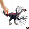 JURASSIC WORLD DINOZAUR atakujący THERIZINOSAURUS z dźwiękiem, szponami JCG16