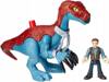 JURASSIC WORLD IMAGINEXT DINOZAUR Therizinosaurus & Owen GVV63