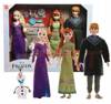 KRAINA LODU FROZEN LALKA ELSA + ANNA + KRISTOFF zestaw 3 lalek + OLAF HLW59