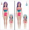 LALKA BARBIE COLOR REVEAL Neon Tie Dye zestaw 2 lalek Barbie i Chelsea HCD29