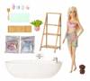 LALKA BARBIE DOMOWE SPA konfetti mydlane HKT92