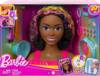 LALKA BARBIE GŁOWA DO STYLIZACJI + akcesoria Afro HMD79