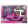 LALKA BARBIE MADE TO MOVE + AUTO JEEP + ROWER GÓRSKI duży zestaw do zabawy