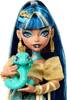 LALKA MONSTER HIGH Cleo De Nile + zwierzątko kobra Hissette HXH74