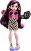 LALKA MONSTER HIGH STRASZYSEKRETY Draculaura seria neonowa HNF78