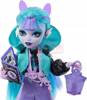 LALKA MONSTER HIGH STRASZYSEKRETY Twyla seria neonowa HNF82